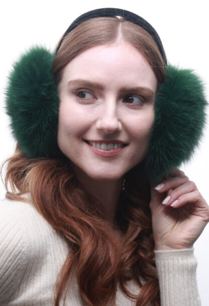 Fox Earmuffs Green