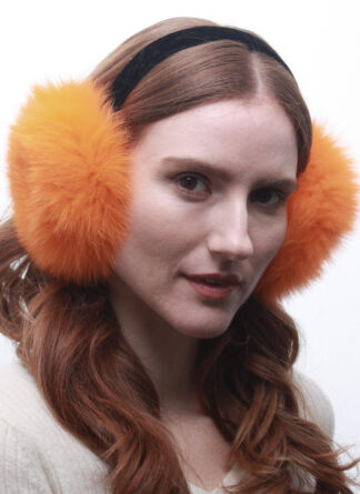 Fox Earmuffs Orange