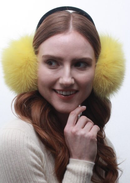 Fox Earmuffs Yellow