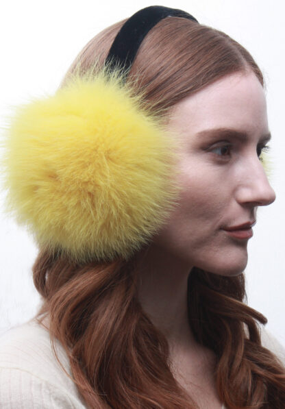 Fox Earmuffs Yellow