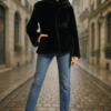 Women's ranch mink sheared jacket