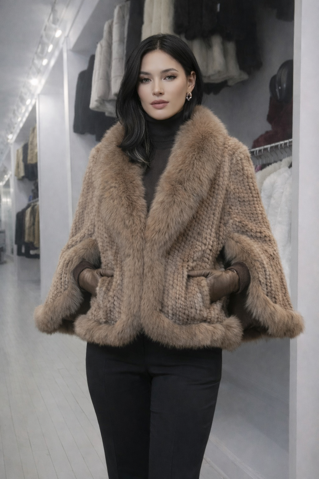 Rex Rabbit Fur Coats & Jackets | Lightweight Luxury | Bergen