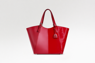 Muse Tote - Red Cavallino / Red Boxed Calf